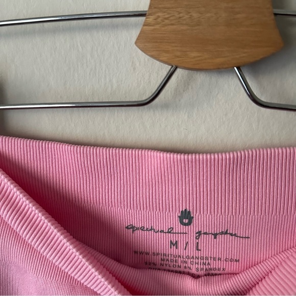 Spiritual Gangster Icon Seamless High Waist Legging
pink M/L - Picture 6 of 9